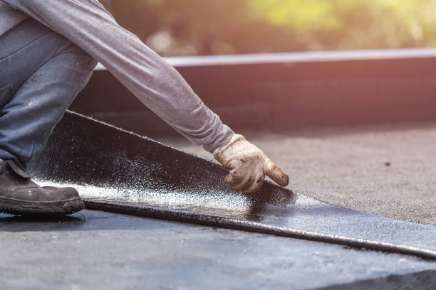 Professional Exterior Waterproofing technician working in Nauvoo, AL